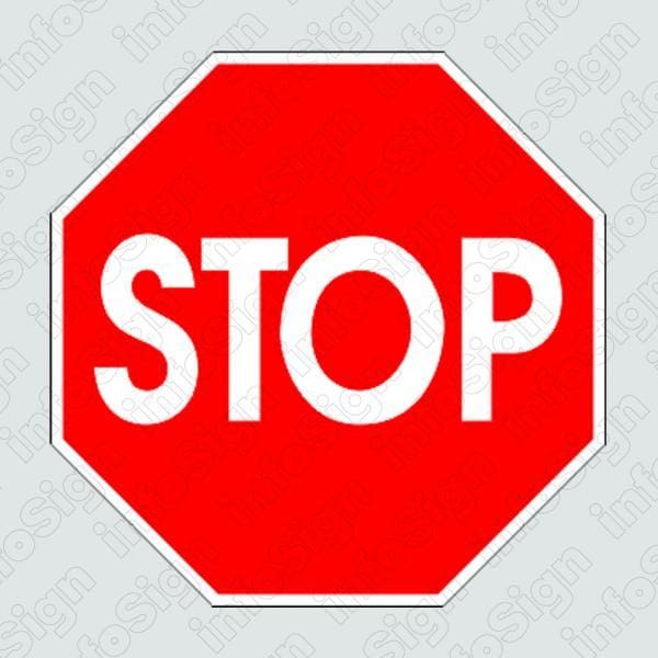 Αυτοκόλλητο Stop