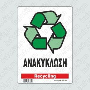Επιγραφή Ανακύκλωσης | Recycling Sign