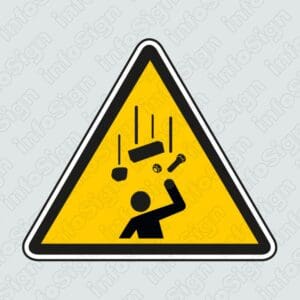 Κίνδυνος Από Πτώση Αντικειμένων / Danger Falling Objects (Εικονόγραμμα)