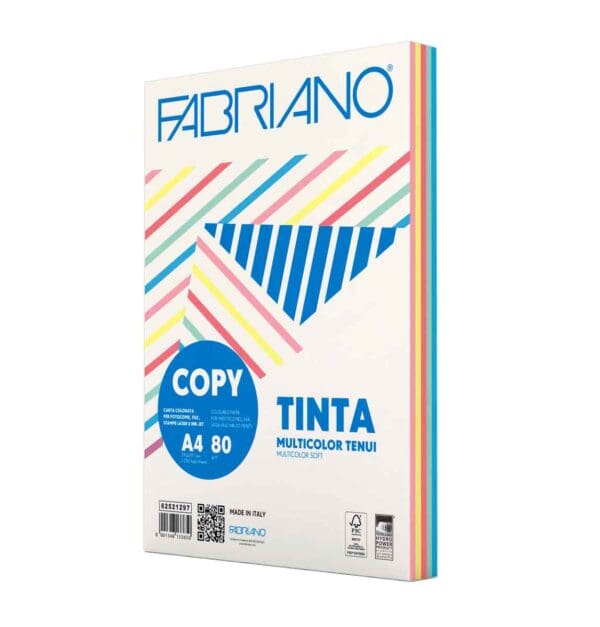 Χρωματιστά Χαρτιά Mix Fabriano 80γρ.