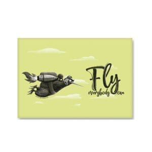 Φάκελος Fly Bird Α4 Με Κουμπί