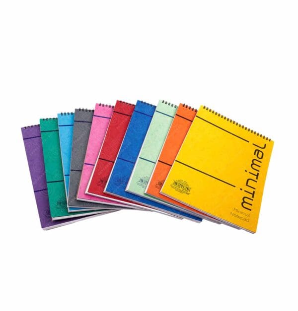 Μπλοκ Σημειώσεων Χρωματιστά Α5 Minimal