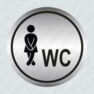 WC Γυναικών Στρογγυλό PVC