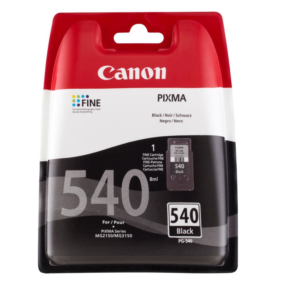 Canon Μελάνι Inkjet PG-540 Black (5225B001/5225B005) (CANPG-540)