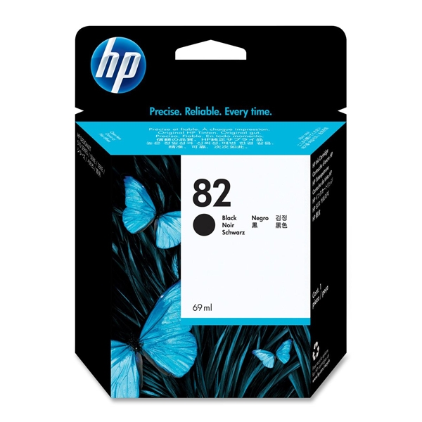 HP Μελάνι Inkjet No.82 Black (CH565A) (HPCH565A)