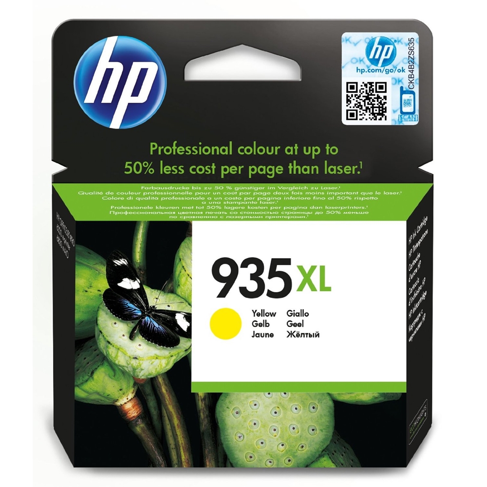 HP Μελάνι Inkjet No.935XL Yellow (C2P26AE) (HPC2P26AE)