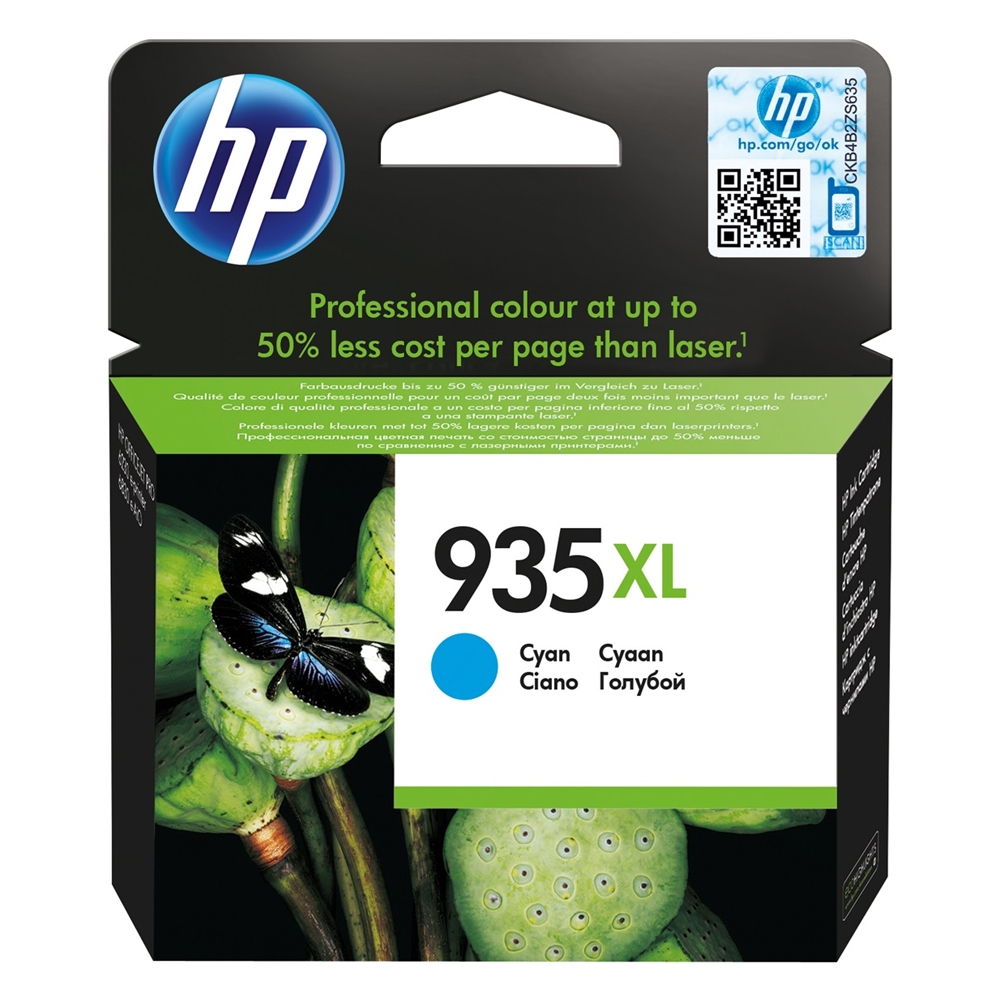 HP Μελάνι Inkjet No.935XL Cyan (C2P24AE) (HPC2P24AE)