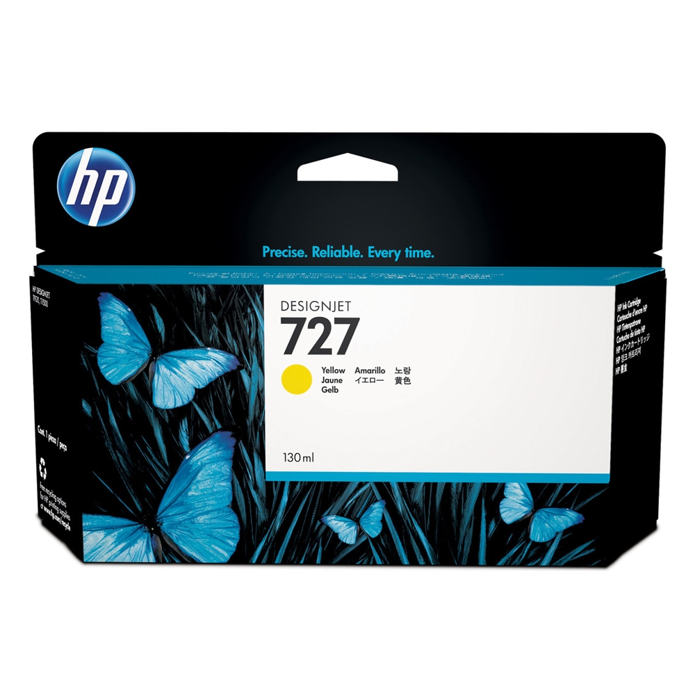 HP Μελάνι Inkjet No.727 Yellow (130ml) (B3P21A) (HPB3P21A)