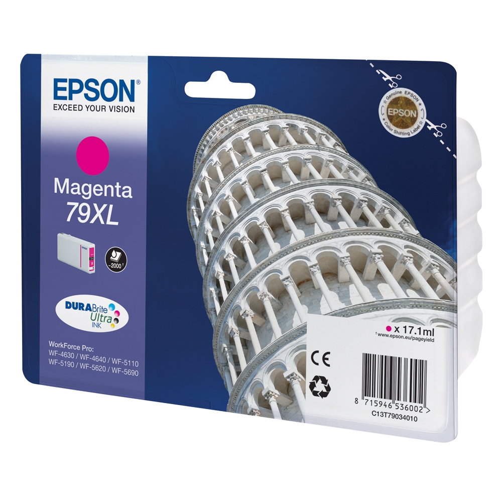 Epson Μελάνι Inkjet T907 XXL Magenta (C13T790340) (EPST907340)