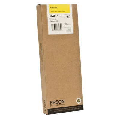 Epson Μελάνι Inkjet T6064 Yellow (C13T606400) (EPST606400)