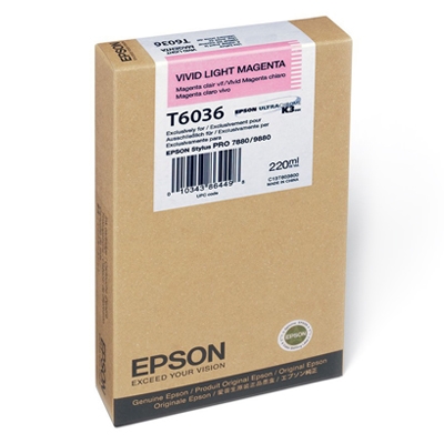 Epson Μελάνι Inkjet T6036 Vivid Light Magenta (C13T603600) (EPST603600)