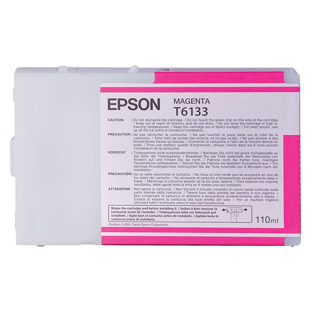 Epson Μελάνι Inkjet T6133 Magenta (C13T613300) (EPST613300)