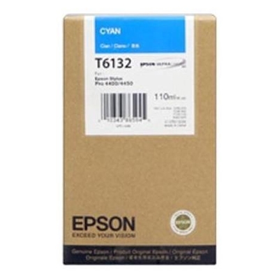 Epson Μελάνι Inkjet T6132 Cyan (C13T613200) (EPST613200)