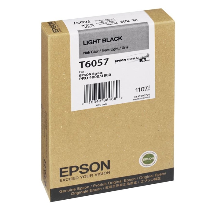 Epson Μελάνι Inkjet T6057 Light Black (C13T605700) (EPST605700)