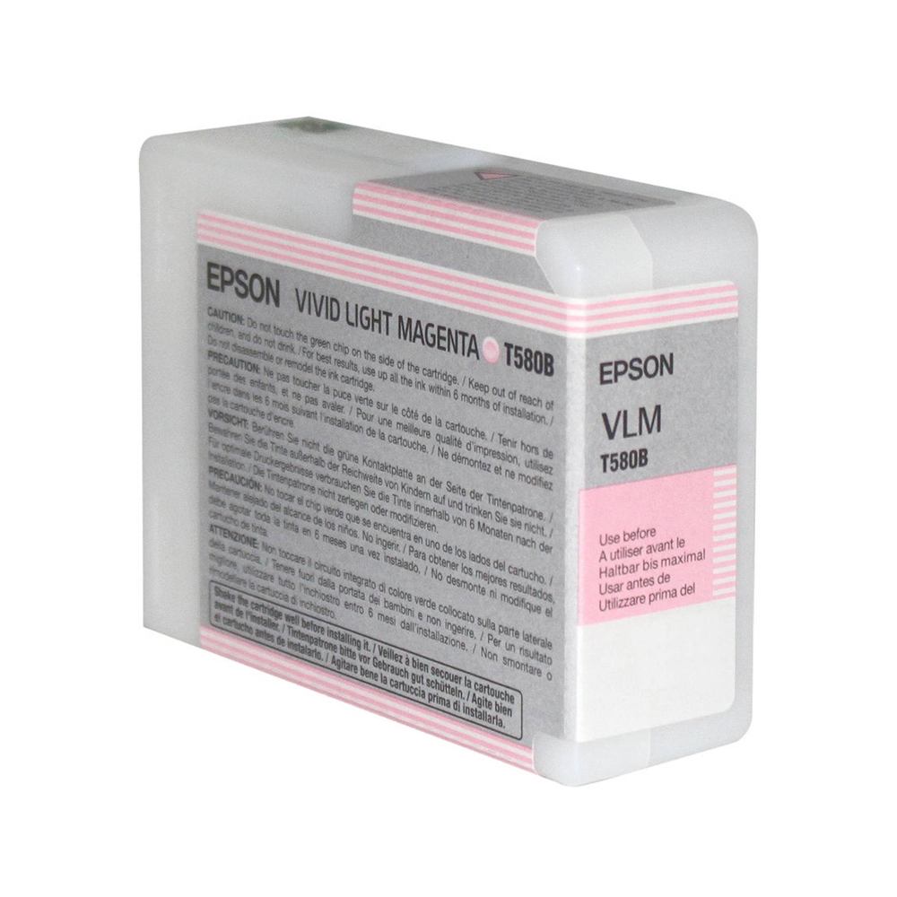 Epson Μελάνι Inkjet T580B Vivid Light Magenta (C13T580B00) (EPST580B00)