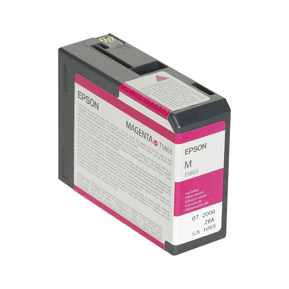 Epson Μελάνι Inkjet T5803 Magenta (C13T580300) (EPST580300)