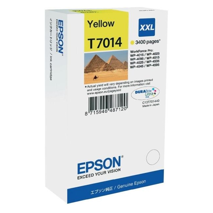 Epson Μελάνι Inkjet T7014 XXL Yellow (T701440) (EPST701440)