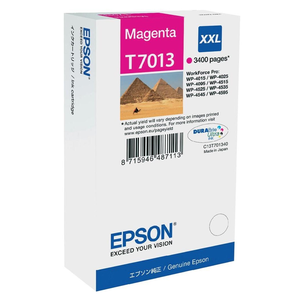 Epson Μελάνι Inkjet T7013 XXL Magenta (T701340) (EPST701340)