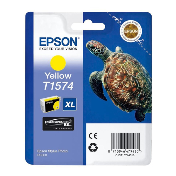 Epson Μελάνι Inkjet T1574 XL Yellow (T15744010) (EPST157440)