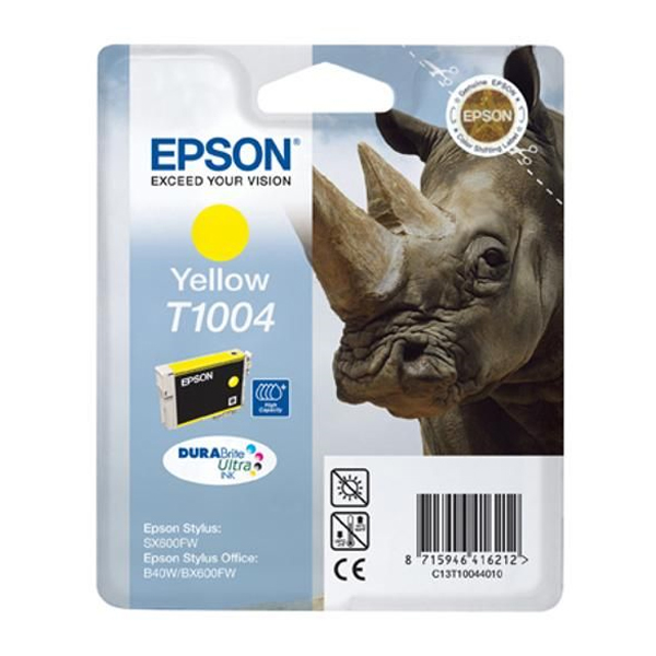 Epson Μελάνι Inkjet T1004 Yellow (C13T10044010) (EPST100440)