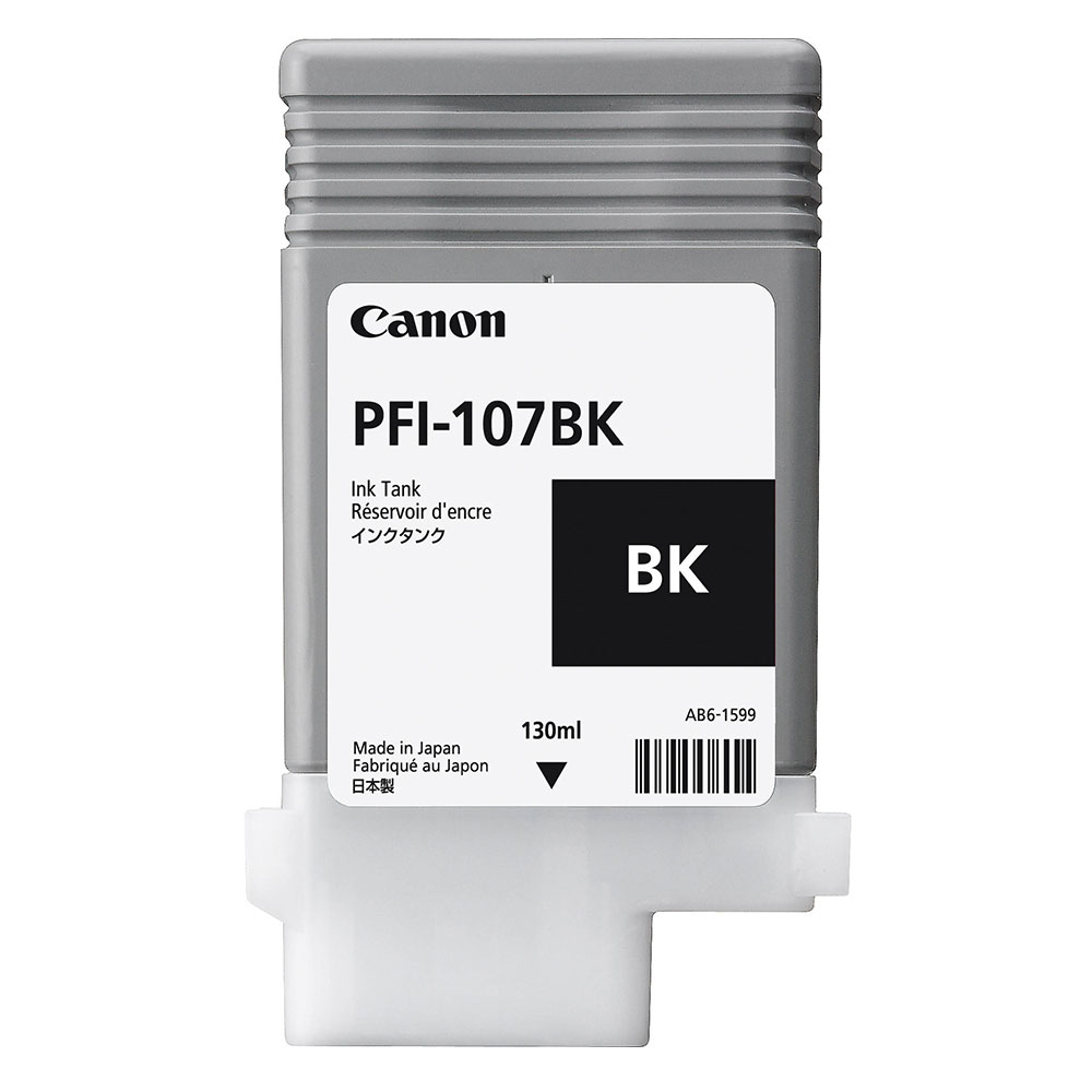 Canon Μελάνι Inkjet PFI-107BK Black (6705B001AA) (CANPFI-107BK)