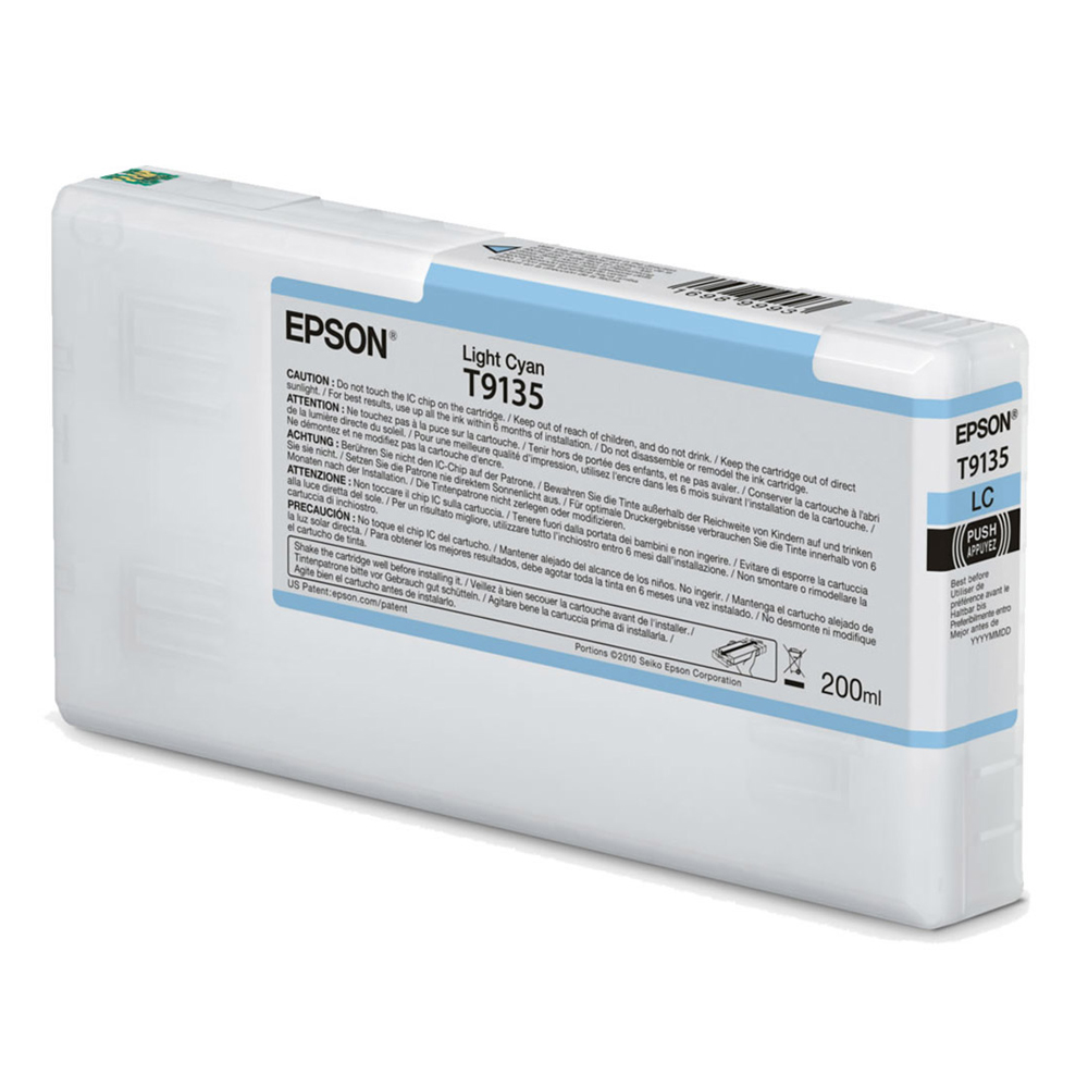 Epson Μελάνι Inkjet T9135 Photo Cyan (C13T913500) EPST913500