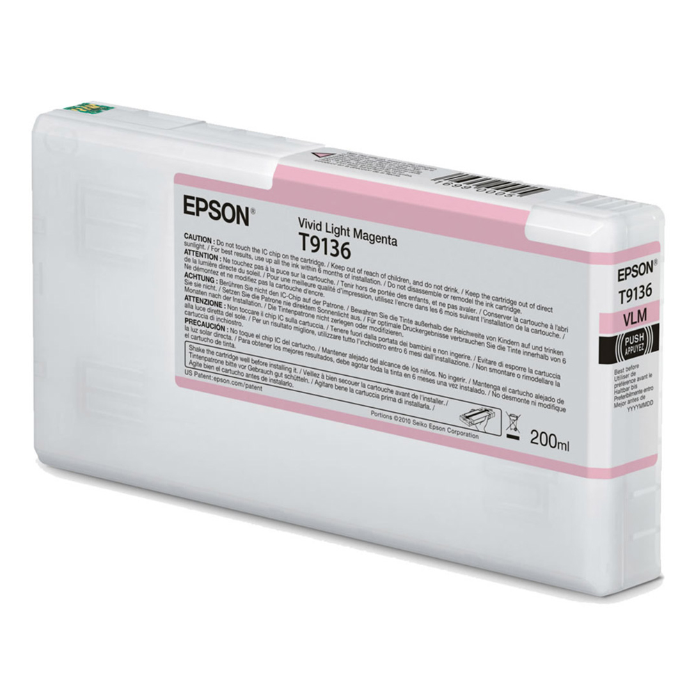 Epson Μελάνι Inkjet T9136 Photo Magenta (C13T913600) EPST913600