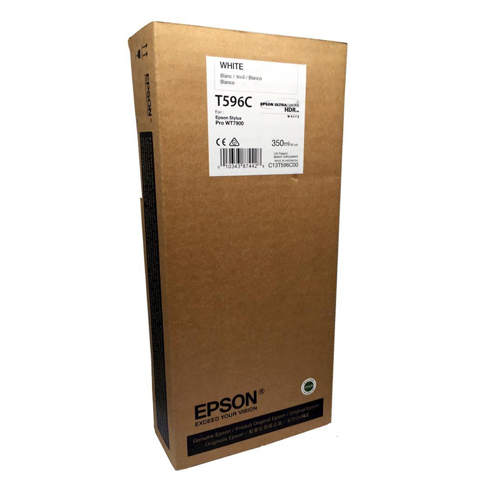 Epson Μελάνι Inkjet T596C White (C13T596C00) (EPST596C00)