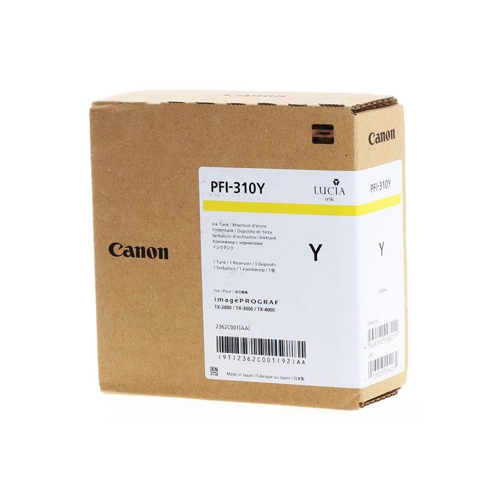 Canon Pigment Μελάνι Inkjet PFI-310 Yellow (2362C001) (CANPFI310Y)