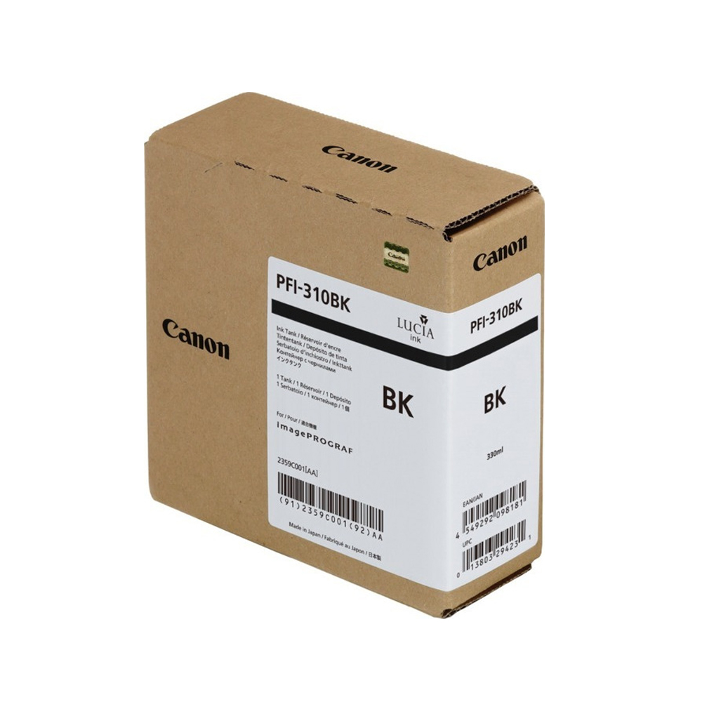 Canon Pigment Μελάνι Inkjet PFI-310 Photo Black (2359C001) (CANPFI310BK)