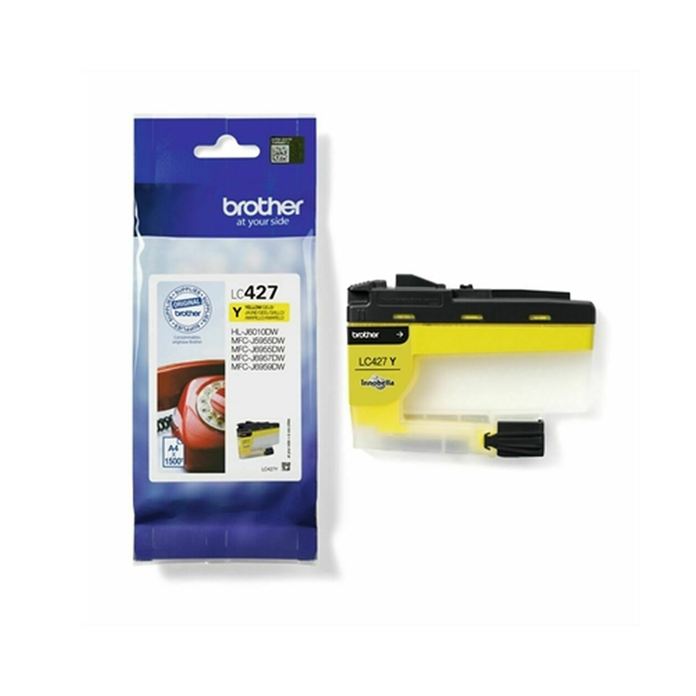 Brother Μελάνι Inkjet LC427Y Yellow (LC427Y) (BRO-LC-427Y)