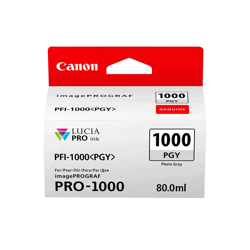 Canon Μελάνι Inkjet PFI1000PGY Photo Grey (0553C001) (CANPFI-1000PGY)