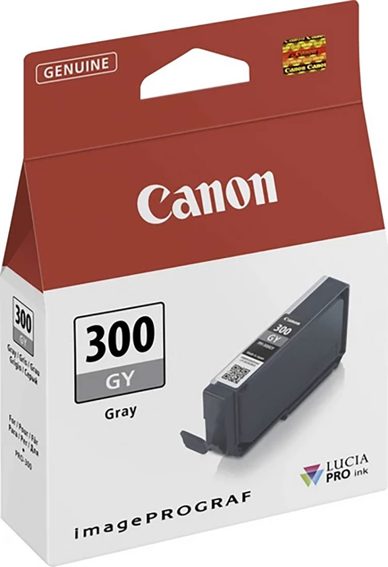 Canon PFI-300 Μελάνι Εκτυπωτή InkJet Γκρι (4200C001) (CANPFI-300GY)